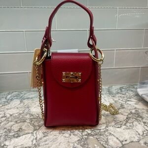 GENUINE ITALIAN LEATHER HANDBAG
